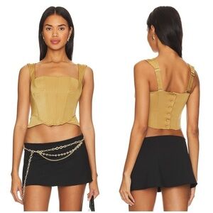 FREE PEOPLE x HAH Knock Out Top In Shroom